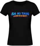 Tee shirt Bio Femme LESPRI KANAVAL "SA KI TAW"