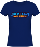 Tee shirt Bio Femme LESPRI KANAVAL "SA KI TAW"