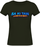 Tee shirt Bio Femme LESPRI KANAVAL "SA KI TAW"