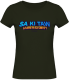 Tee shirt Bio Femme LESPRI KANAVAL "SA KI TAW"